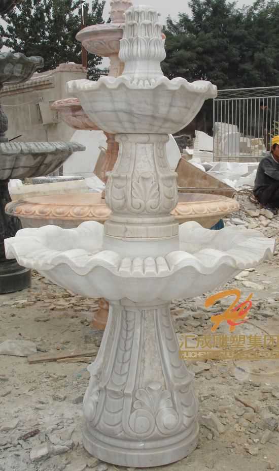 石雕噴泉